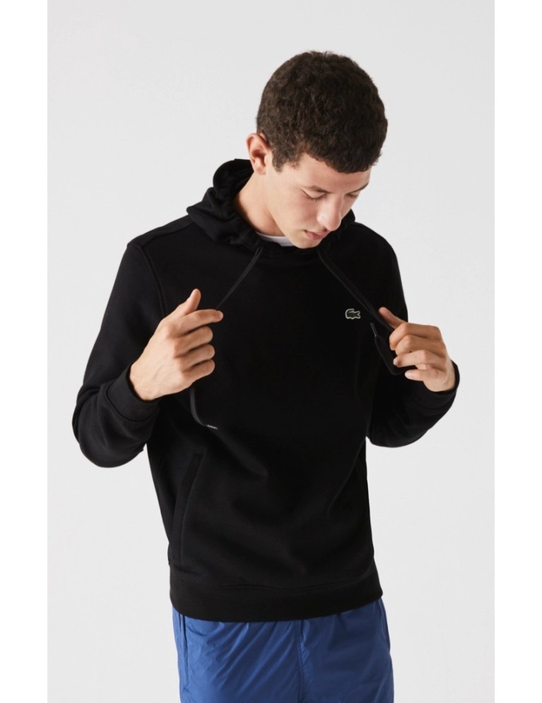 Sudadeira LACOSTE sport felpa com capucha noir
